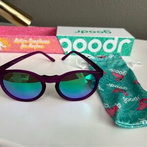 Goodr Circle G Purple Sunglasses